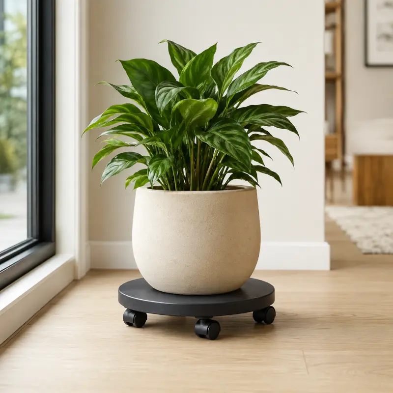 Orbit 30 Light wheeled plant pot platform